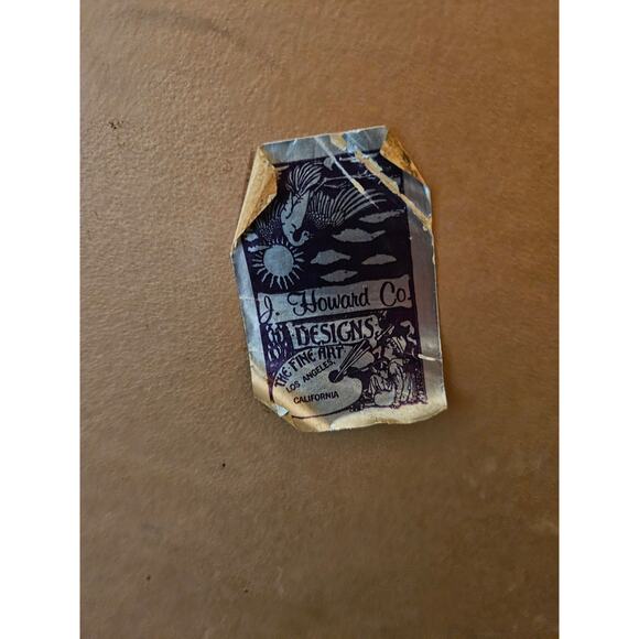 Vintage 1940s Reverse Glass Portrait – Sweet Ella May – J. Howard Co. - Picture 5 of 5